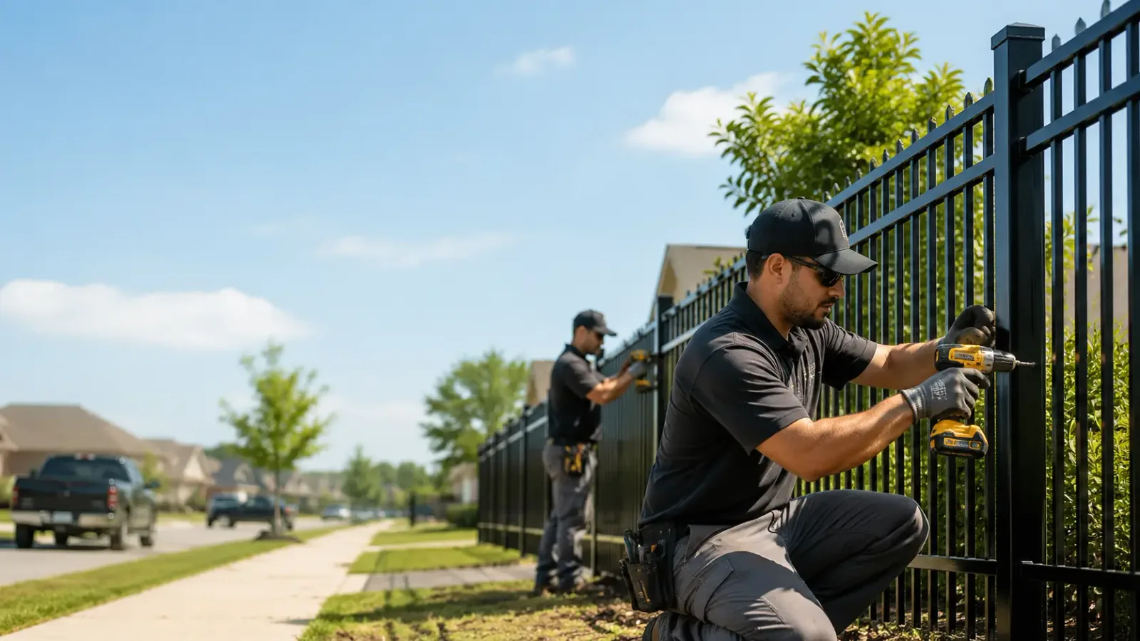 Metal Fence Installation in Liverpool, NY